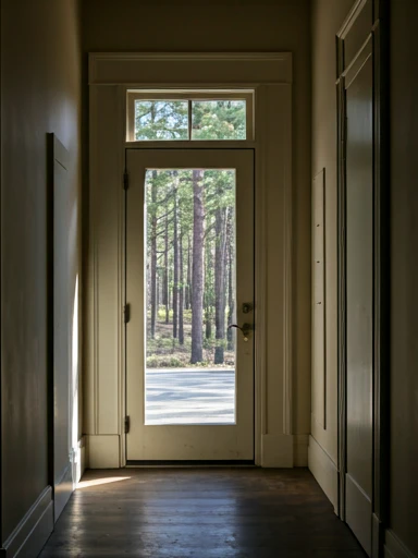 Entrada de speakeasy escura