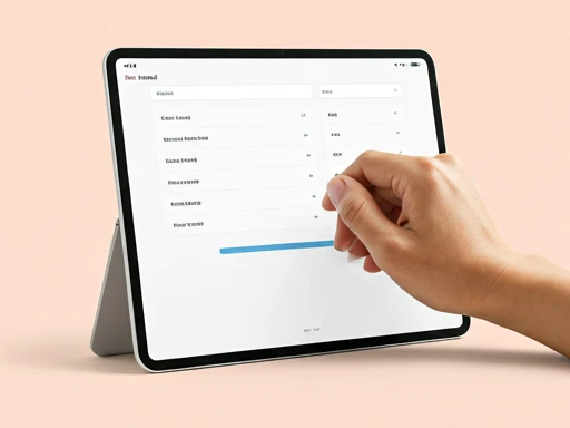 Tablet digitale che mostra il cruscotto di analisi del ristorante